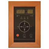 Blue Wave 2-Person Hemlock Premium Infrared Sauna w/ 6 Carbon Heaters