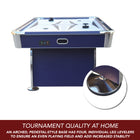 Hathaway Phantom II 90-in Air Hockey Table with LED lights—game night’s striking centerpiece.
