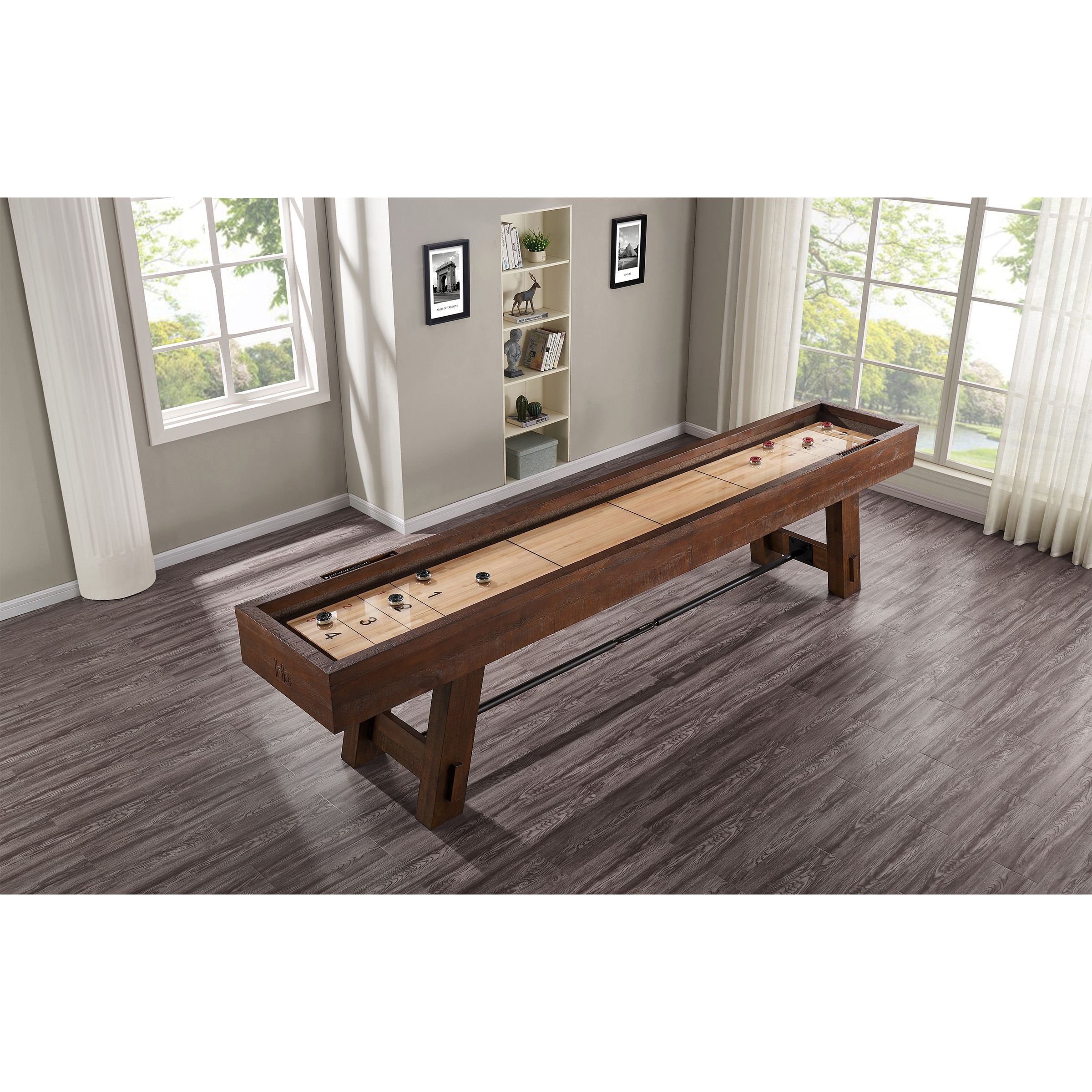 HB Home Telluride Shuffleboard Table