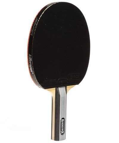 Killerspin Kido 7P RTG Table Tennis Racket with wood handle, shown on white background.