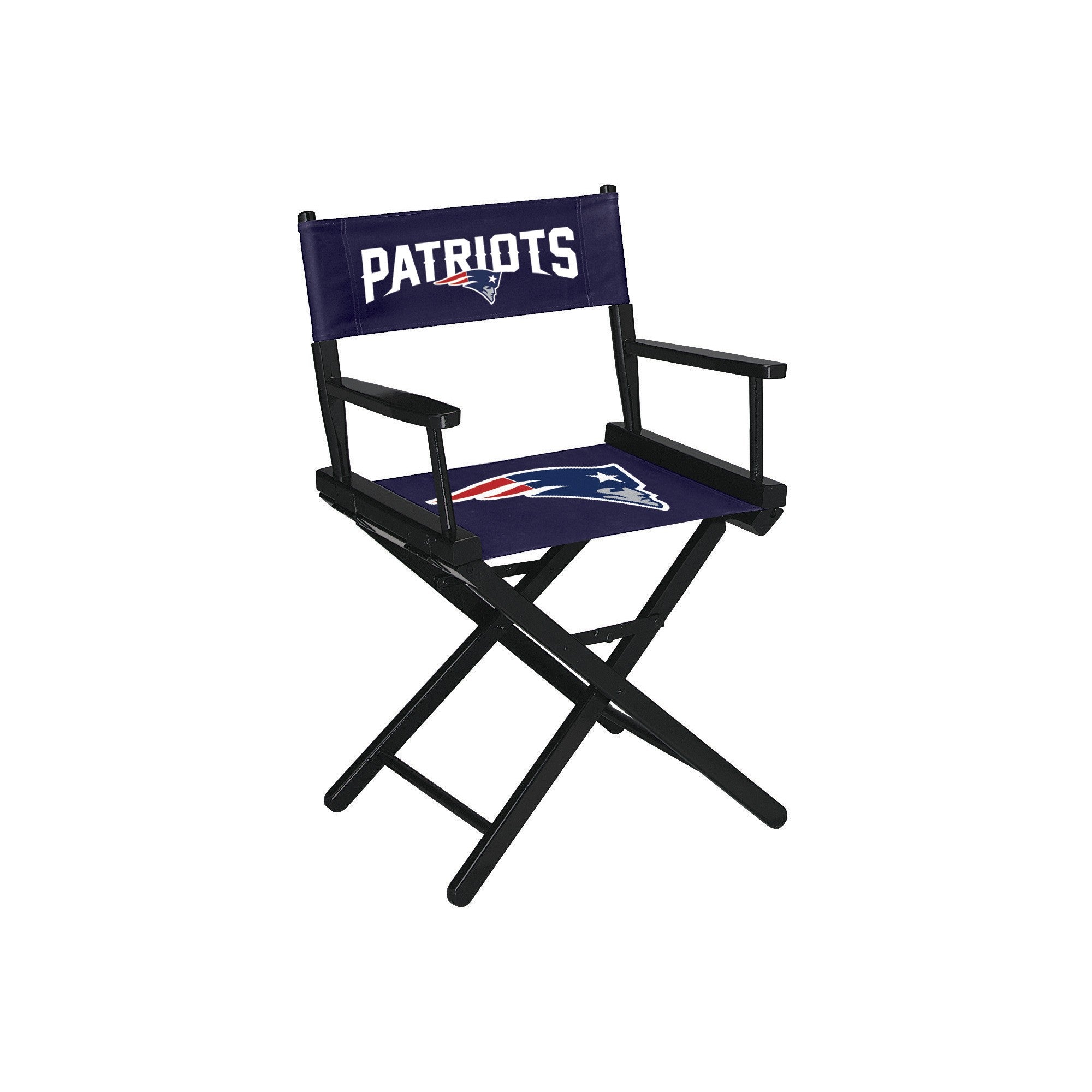 Imperial New England Patriots Table Height Directors Chair