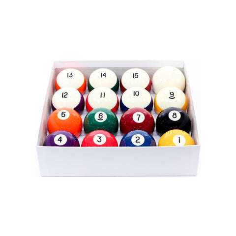 Aramith Crown 2 1/4-in. Billiard Ball Set for Coin Operated Tables