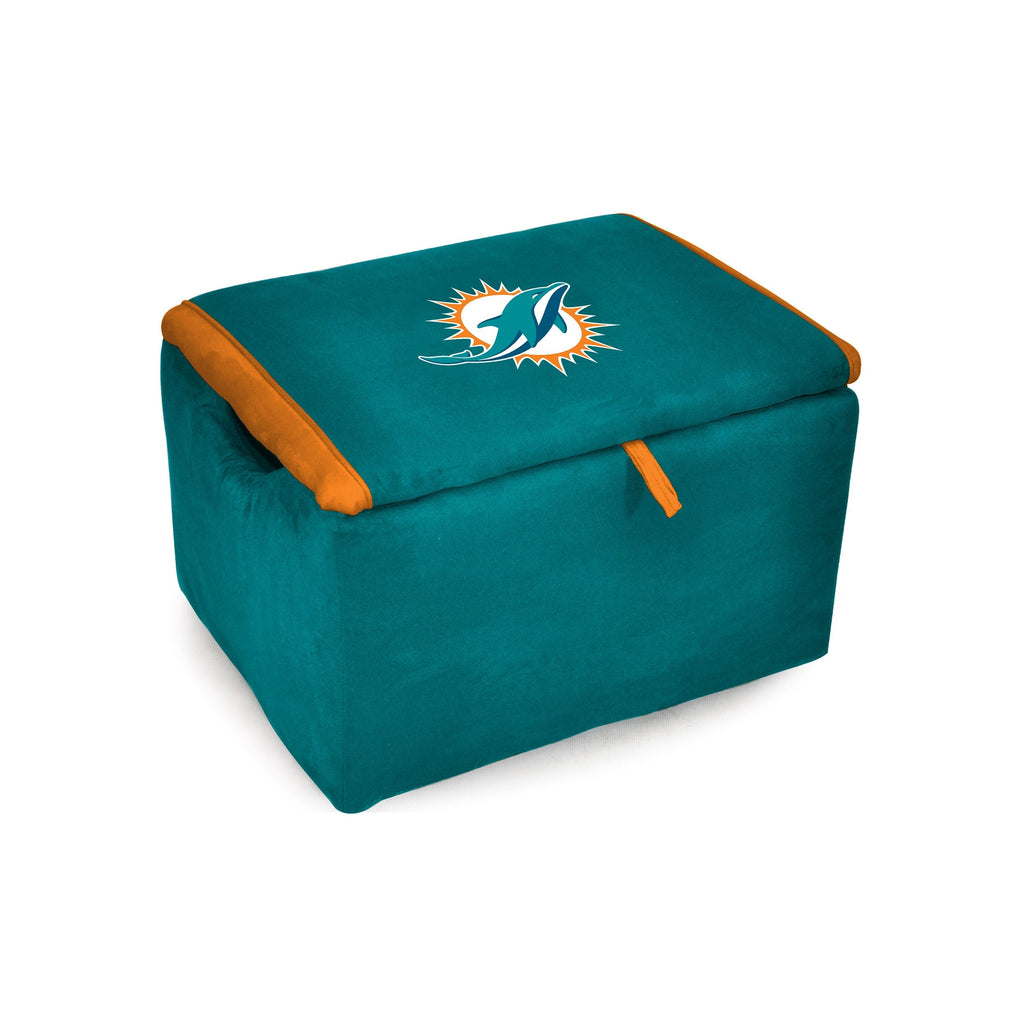 Imperial Miami Dolphins Storage Bench