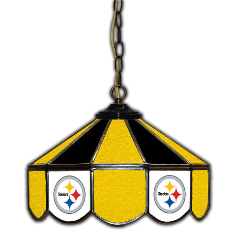 Imperial Pittsburgh Steelers 14-in. Stained Glass Pub Light