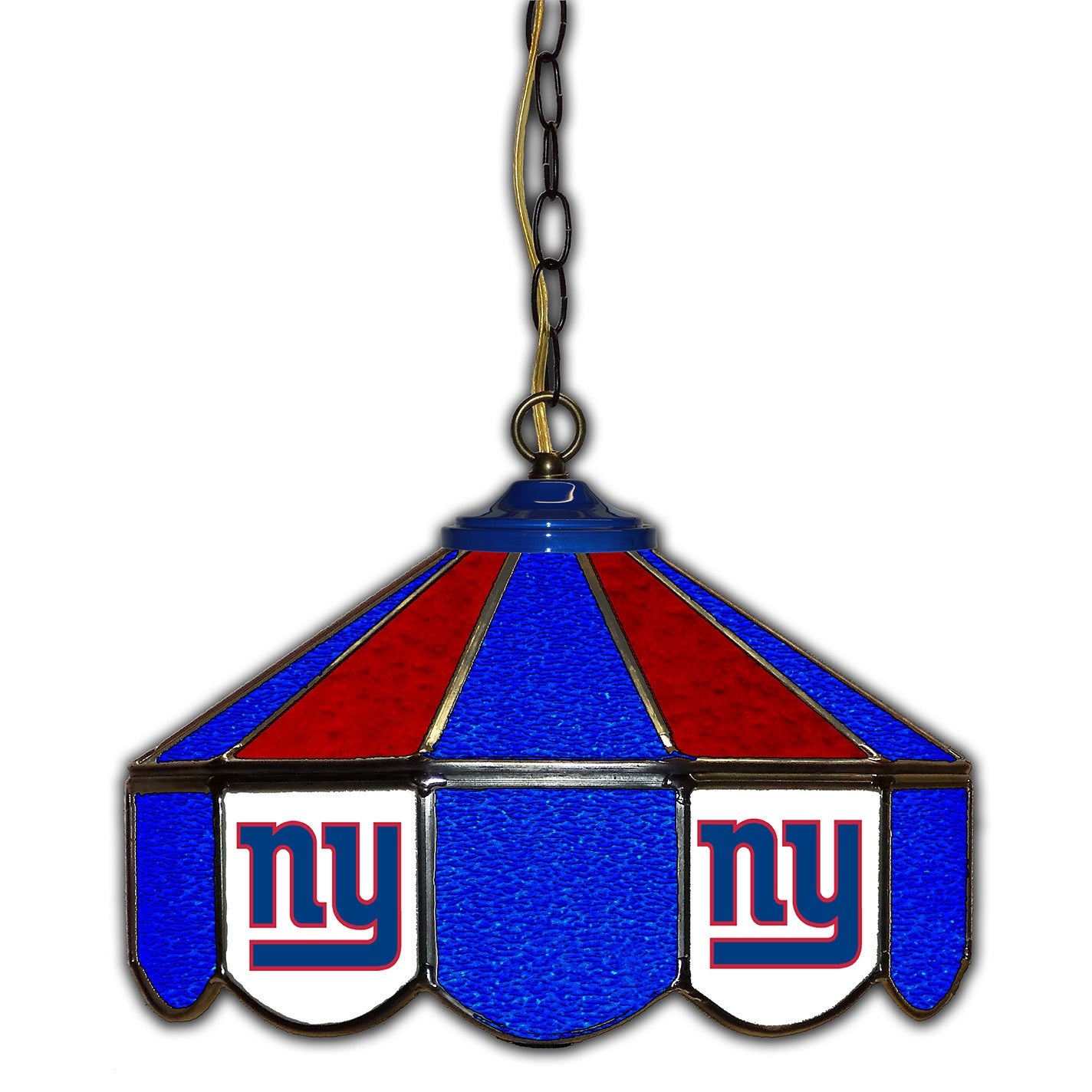Imperial New York Giants 14-in. Stained Glass Pub Light