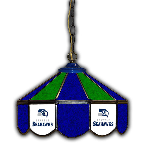 Imperial Seattle Seahawks 14-in. Stained Glass Pub Light