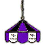 Imperial Baltimore Ravens 14-in. Stained Glass Pub Light