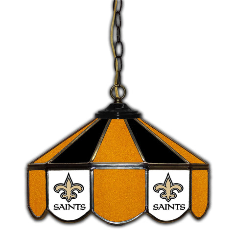 Imperial New Orleans Saints 14-in. Stained Glass Pub Light