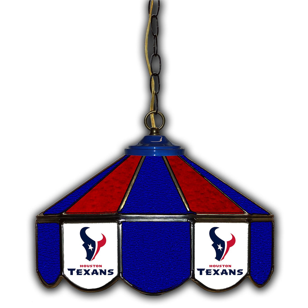 Imperial Houston Texans 14-in. Stained Glass Pub Light