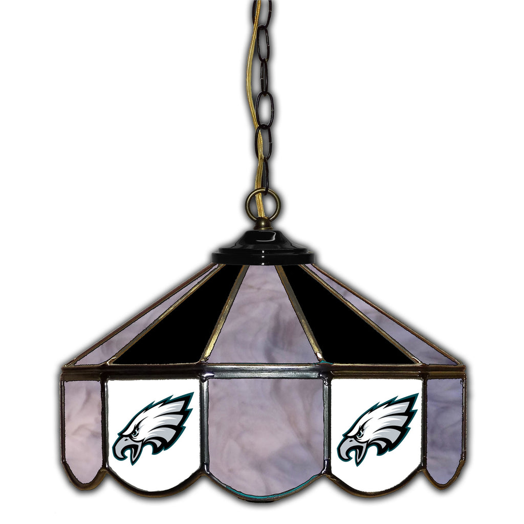 Imperial Philadelphia Eagles 14-in. Stained Glass Pub Light