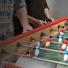 Bonzini B90 Home Competition Foosball Table in Rustic Brown