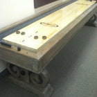 Imperial Barnstable 12' Shuffleboard Table in Silver Mist