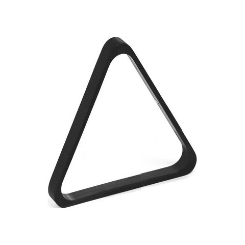 Imperial 2 1/4-in. Wood Triangle, Black, for 8-ball by Imperial on white background.