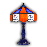 Imperial Denver Broncos 21” Glass Table Lamp