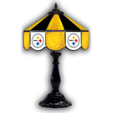 Imperial Pittsburgh Steelers 21” Glass Table Lamp