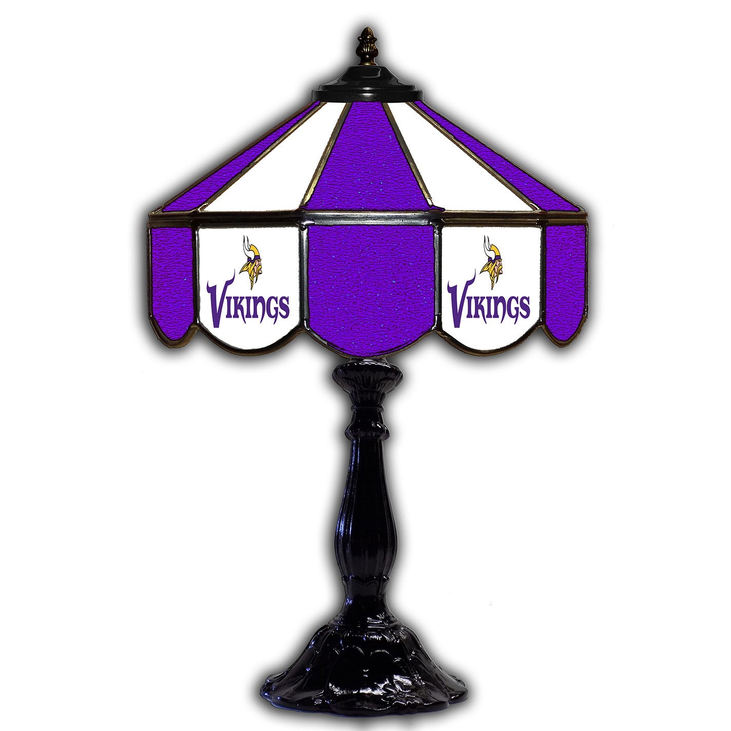 Imperial Minnesota Vikings 21” Glass Table Lamp
