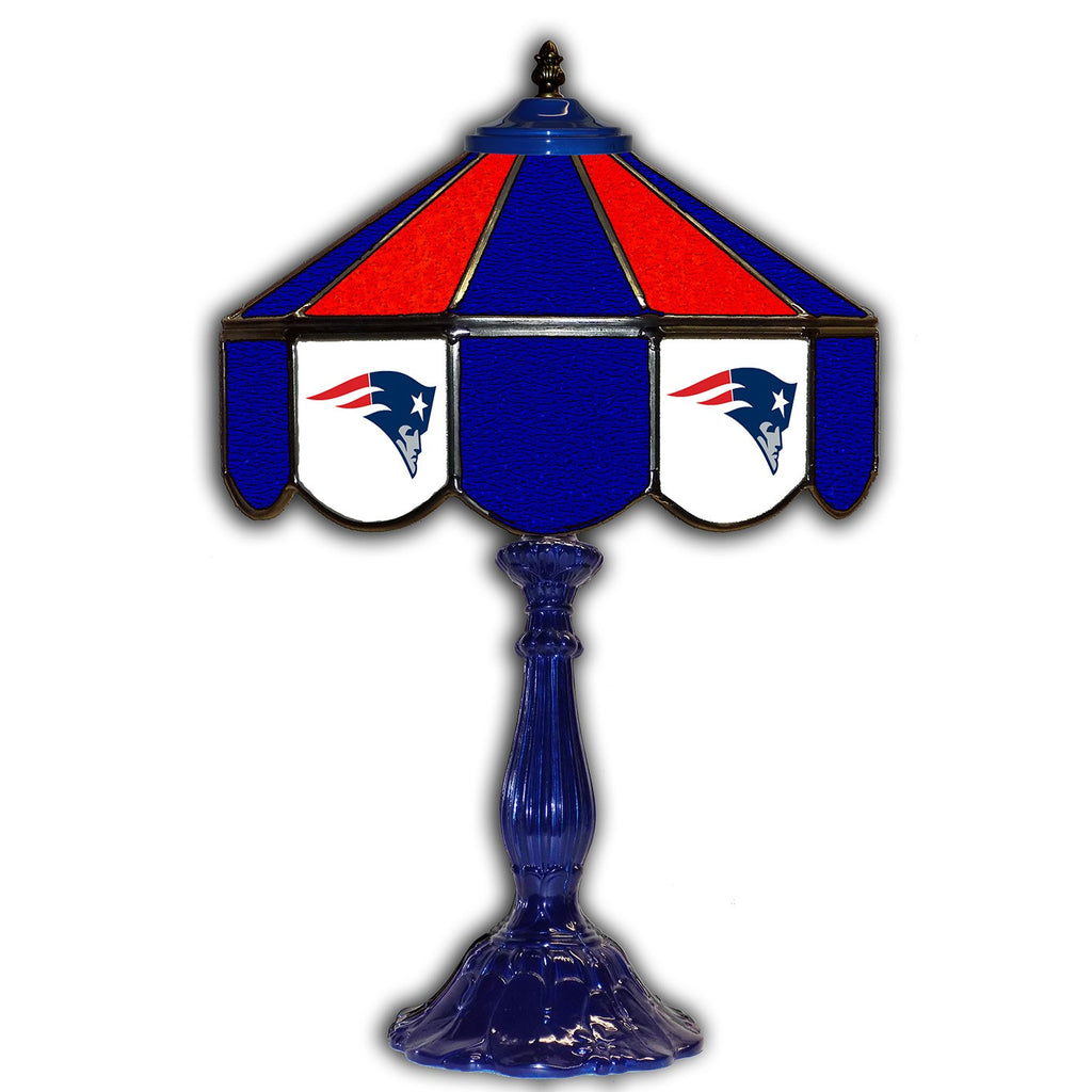 Imperial New England Patriots 21” Glass Table Lamp