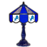 Imperial Detroit Lions 21” Glass Table Lamp