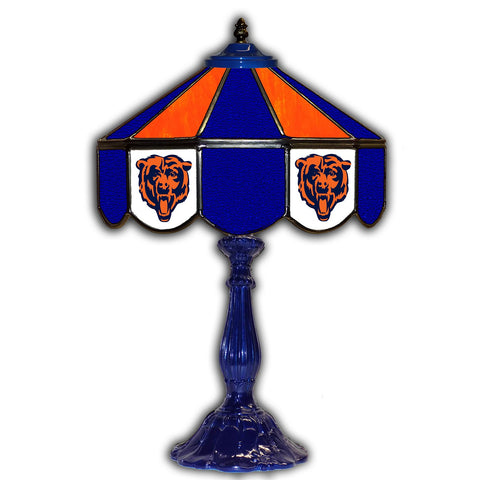Imperial Chicago Bears 21” Glass Table Lamp