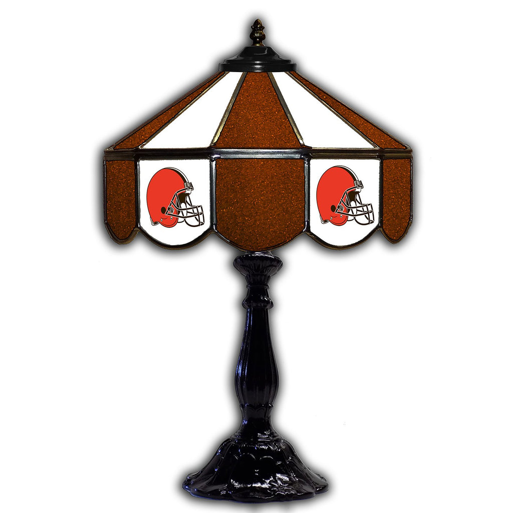 Imperial Cleveland Browns 21” Glass Table Lamp