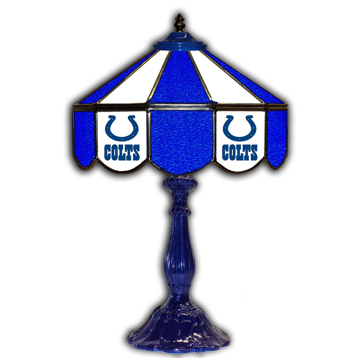 Imperial Indianapolis Colts 21” Glass Table Lamp