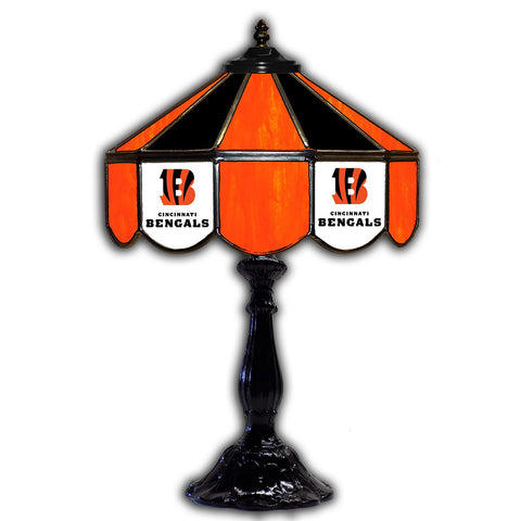 Imperial Cincinnati Bengals 21” Glass Table Lamp