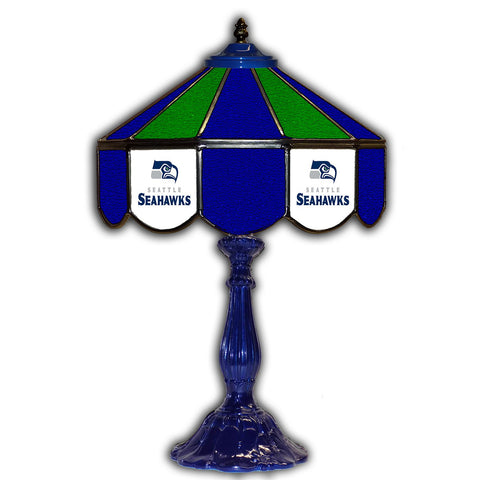 Imperial Seattle Seahawks 21” Glass Table Lamp