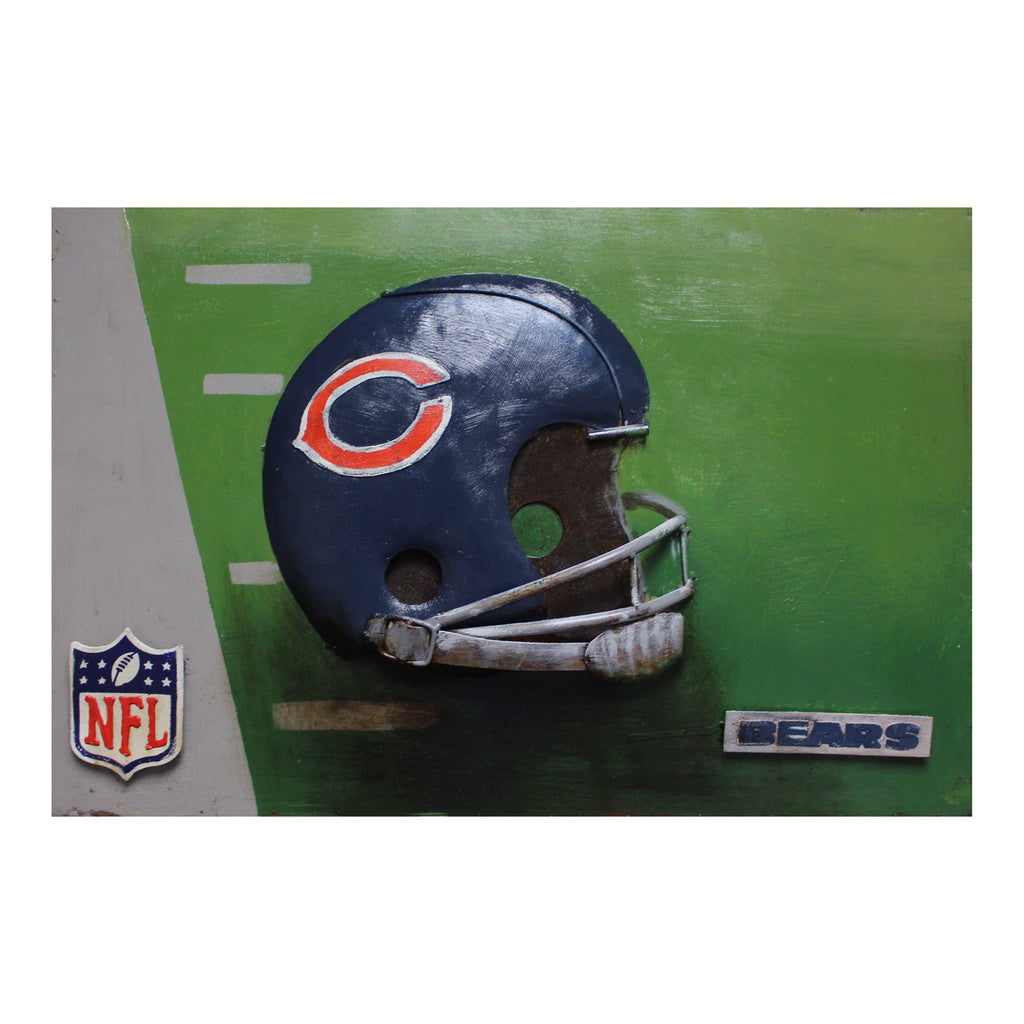 Imperial Chicago Bears Metal Wall Art