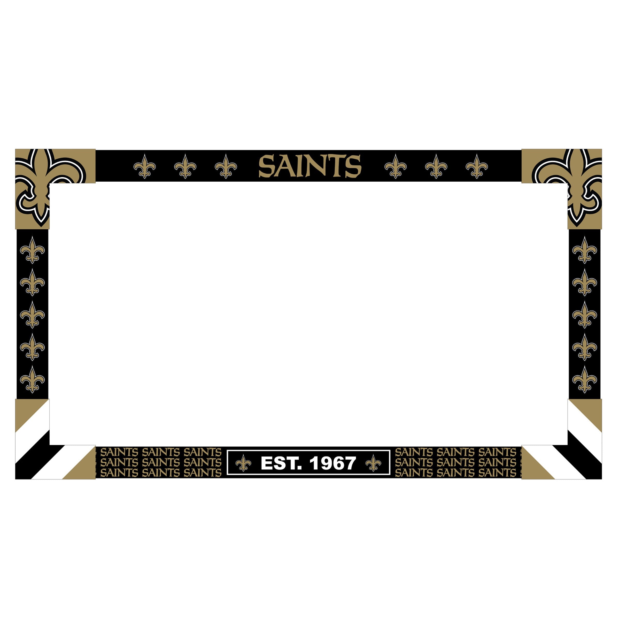 Imperial New Orleans Saints Big Game TV Frame