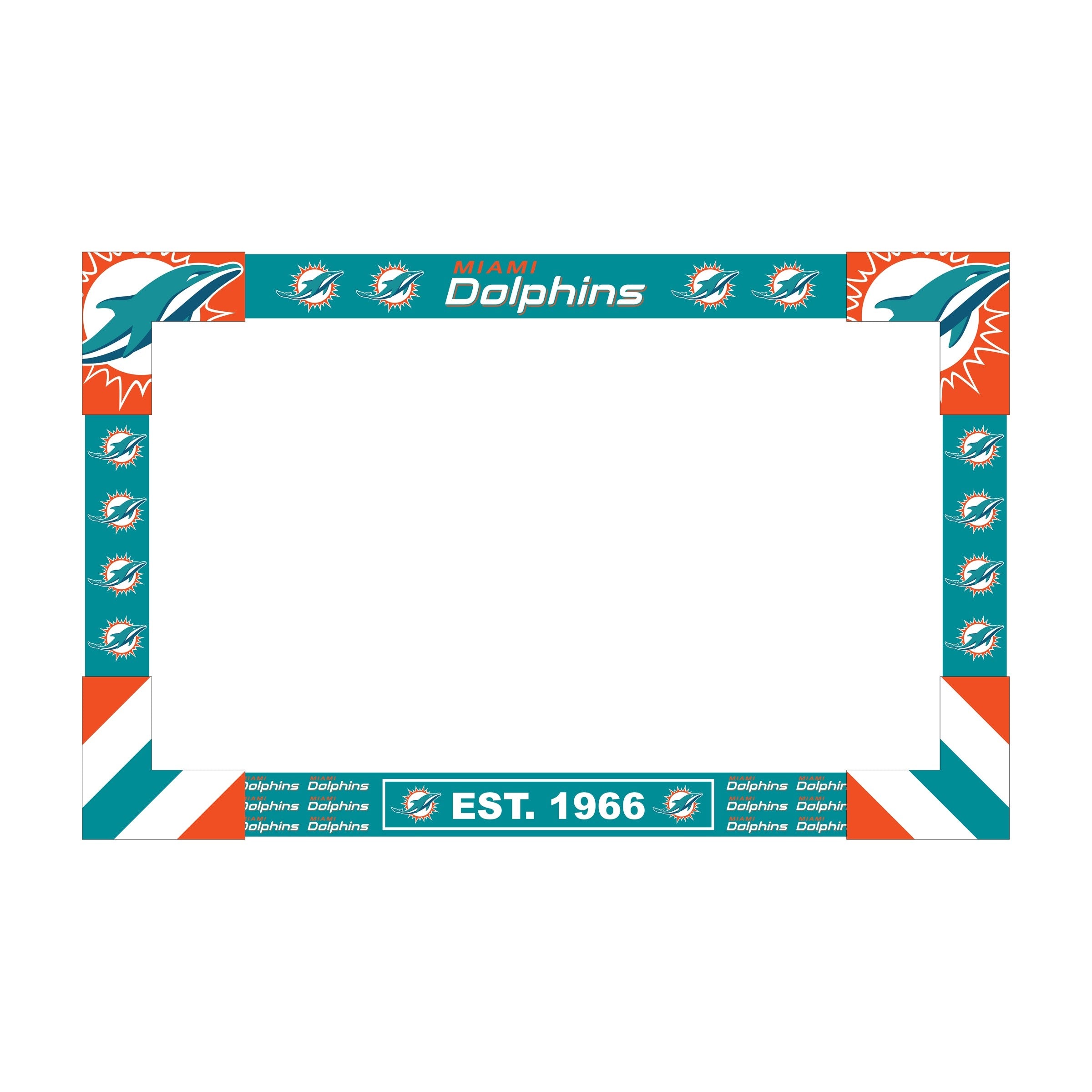 Imperial Miami Dolphins Big Game Monitor Frame