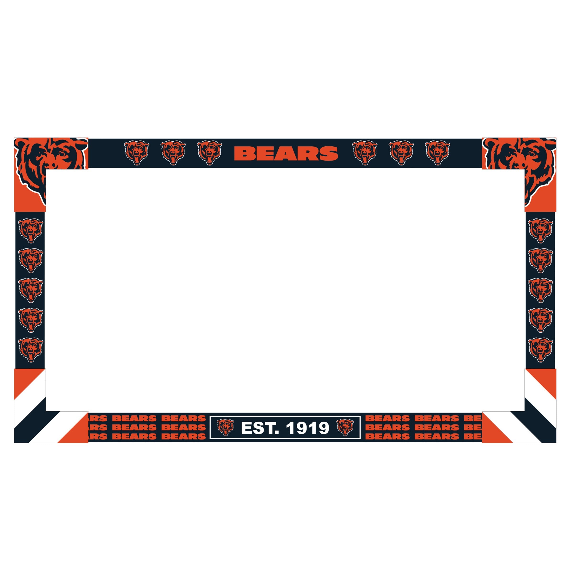 Imperial Chicago Bears Big Game Monitor Frame