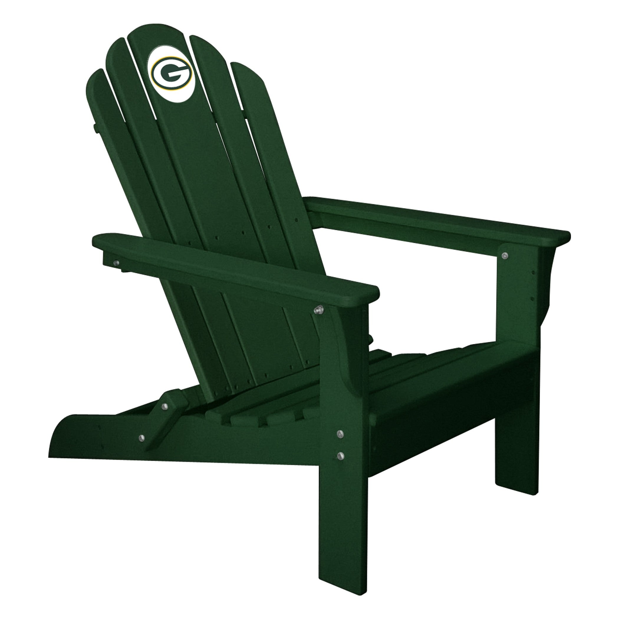 Imperial Green Bay Packers Green Folding Adirondack Chair