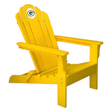 Imperial Green Bay Packers Yellow Folding Adirondack Chair