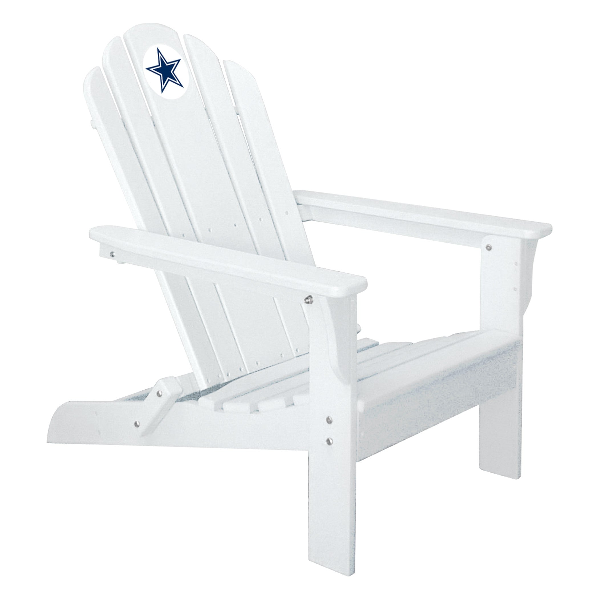 Imperial Dallas Cowboys White Folding Adirondack Chair