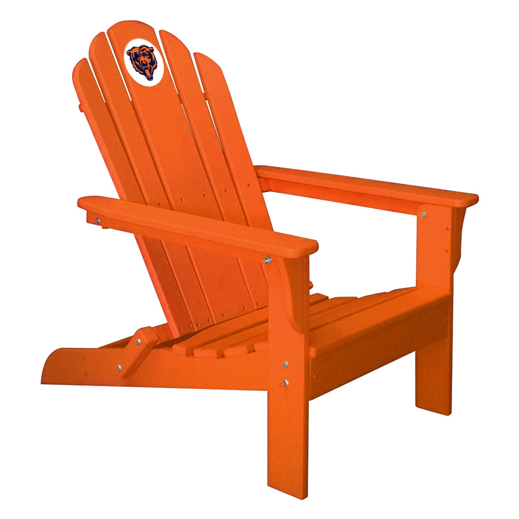 Imperial Chicago Bears Orange Folding Adirondack Chair