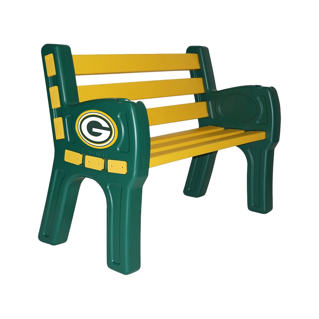 Imperial Green Bay Packers Park Bench