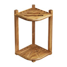 Imperial Double Thick Corner Cue Rack in Acacia