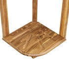 Imperial Double Thick Corner Cue Rack in Acacia