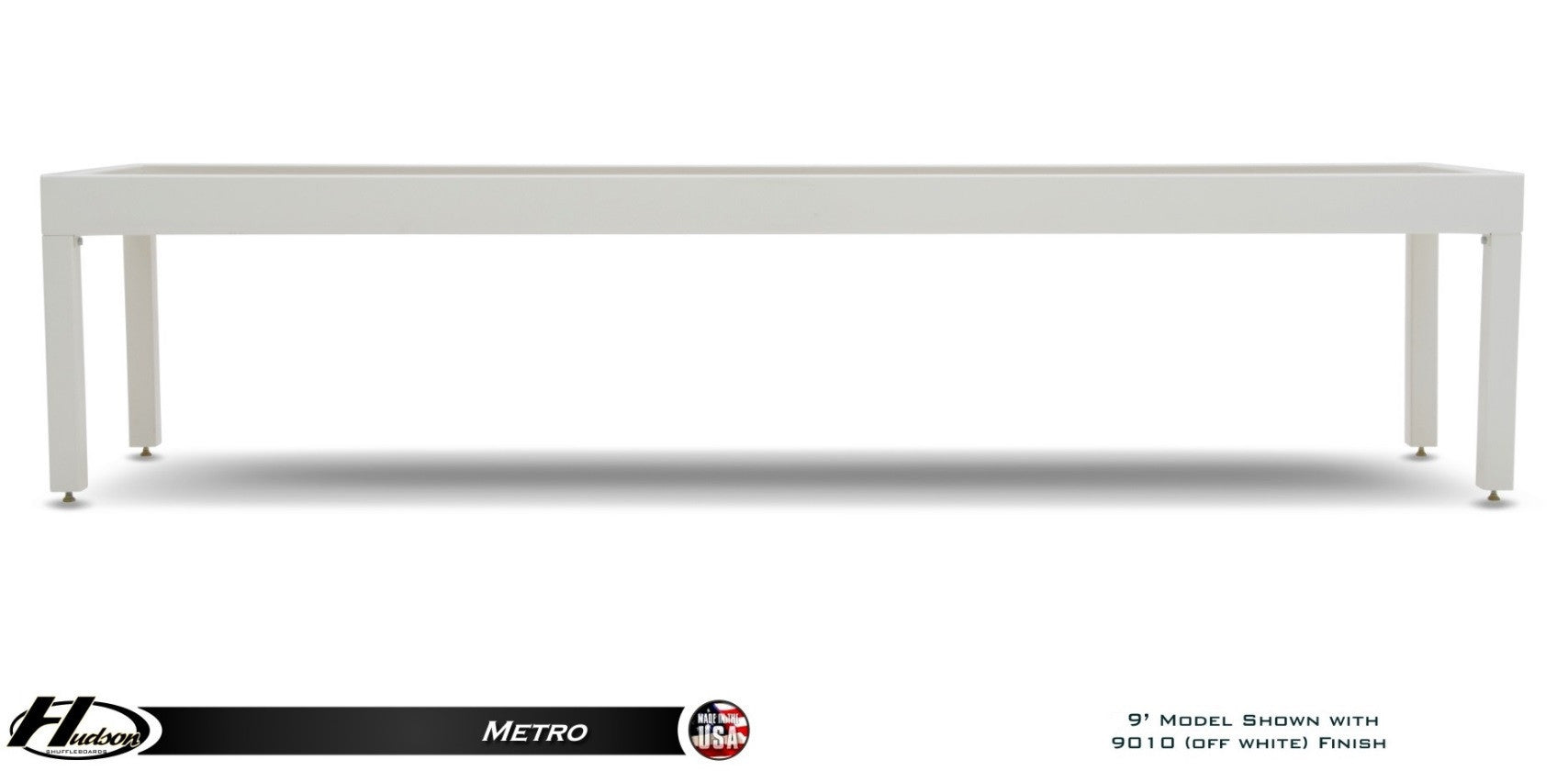 Hudson Metro Shuffleboard 9'-22' with Custom Finish Options