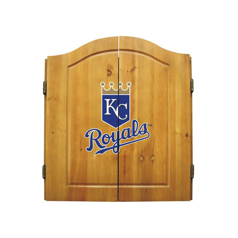 Imperial Kansas City Royals Dart Cabinet Set