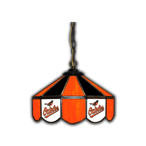 Imperial Baltimore Orioles 14-in. Stained Glass Pub Light
