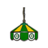 Imperial Oakland Athletics 14-in. Stained Glass Pub Light