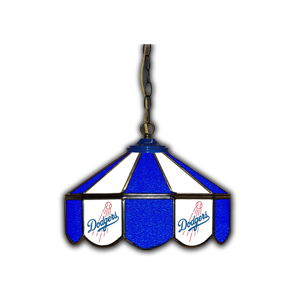 Imperial Los Angeles Dodgers 14-in. Stained Glass Pub Light