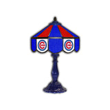 Imperial Chicago Cubs 21” Glass Table Lamp