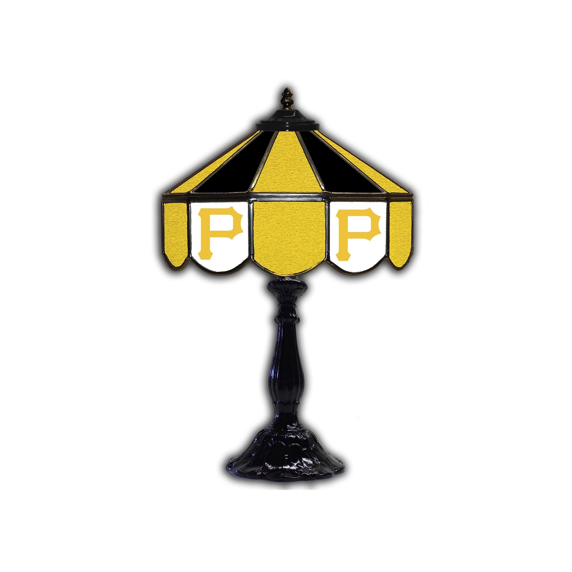 Imperial Pittsburgh Pirates 21” Glass Table Lamp