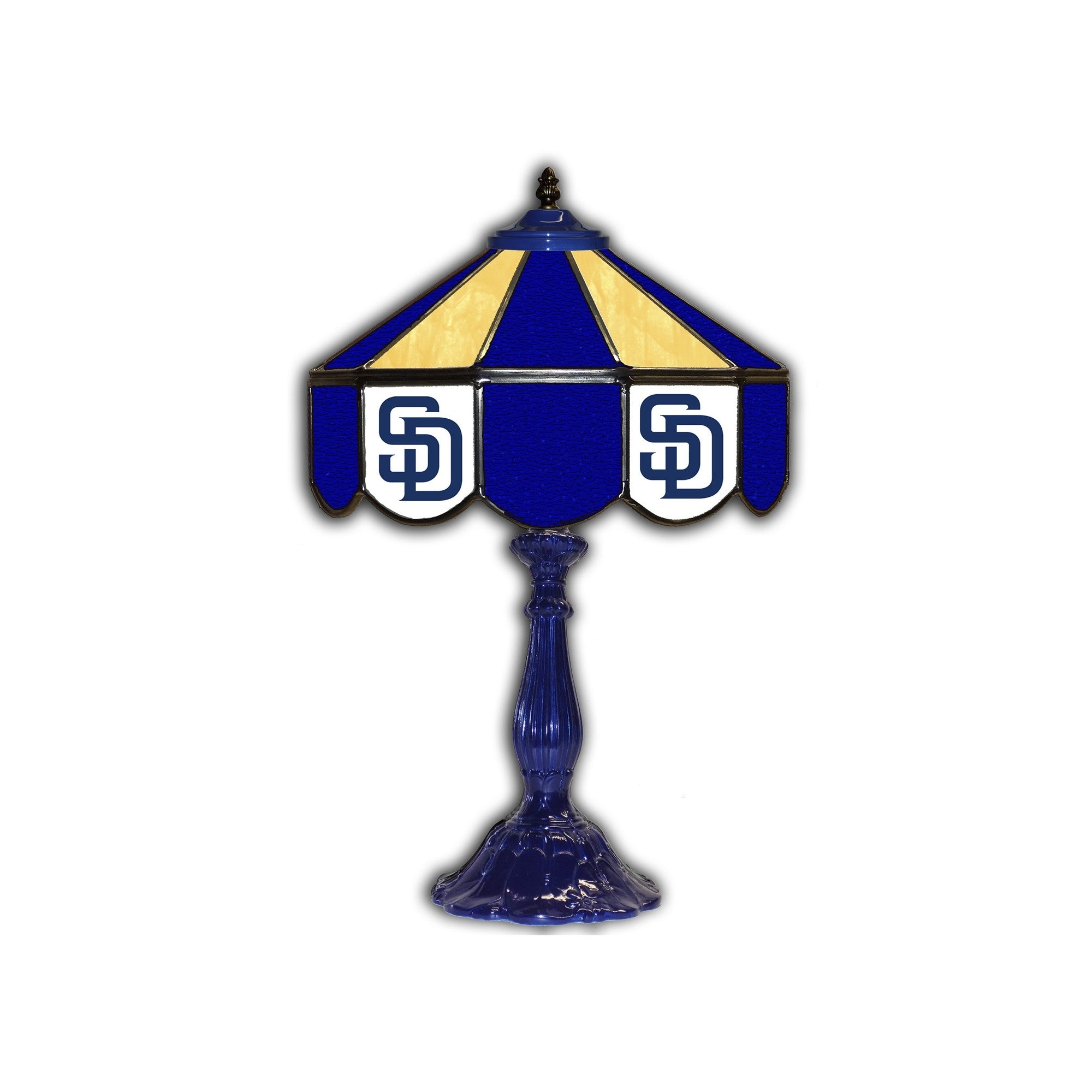 Imperial San Diego Padres 21” Glass Table Lamp