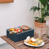 RS Barcelona Mon Oncle Portable BBQ in Blue