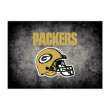 Imperial Green Bay Packers 8'x11' Distressed Rug