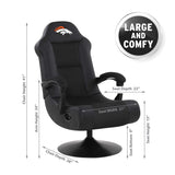 Imperial Denver Broncos Ultra Gaming Chair in Black