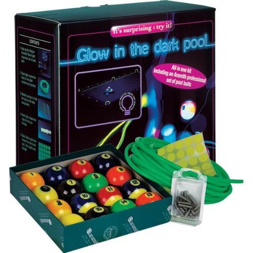 Aramith Glow in the Dark Pool Table Kit